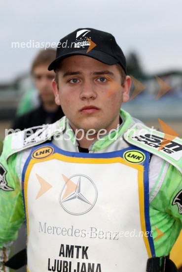Nik Zupančič (AMTK Ljubljana)Speedway Državno prvenstvo posameznikov Slovenije in Hrvaške - 1. dirka