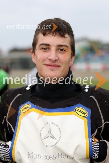 Žiga Radkovič (AMD Krško)Speedway Državno prvenstvo posameznikov Slovenije in Hrvaške - 1. dirka