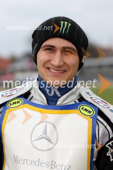 Samo Kukovica (AMD Krško)Speedway Državno prvenstvo posameznikov Slovenije in Hrvaške - 1. dirka