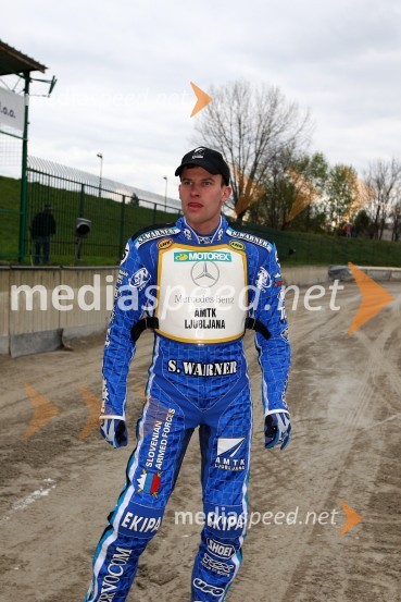 Matej Žagar (AMTK Ljubljana)Speedway Državno prvenstvo posameznikov Slovenije in Hrvaške - 1. dirka
