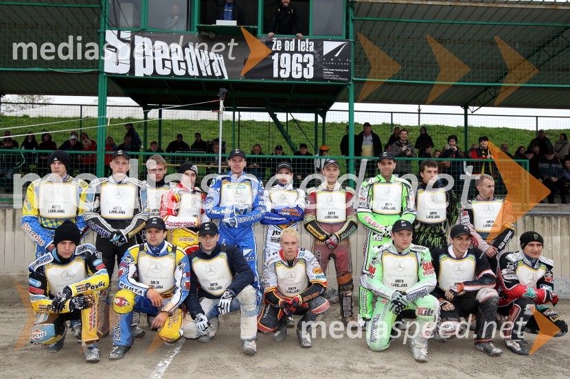 Tekmovalci Slovenije in Hrvaške sezona 2012Speedway Državno prvenstvo posameznikov Slovenije in Hrvaške - 1. dirka