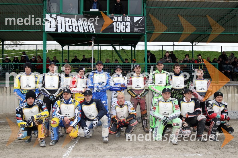 Tekmovalci Slovenije in Hrvaške sezona 2012Speedway Državno prvenstvo posameznikov Slovenije in Hrvaške - 1. dirka