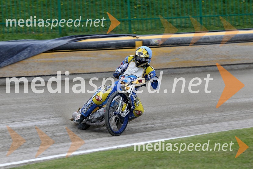 Matic Voldrih (AMTK Ljubljana)Speedway Državno prvenstvo posameznikov Slovenije in Hrvaške - 1. dirka