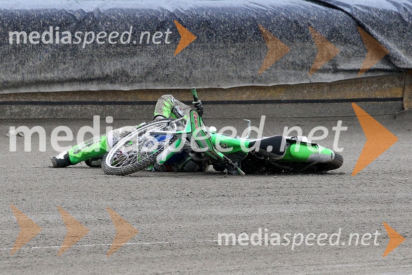 Maks Gregorič (AMTK Ljubljana)Speedway Državno prvenstvo posameznikov Slovenije in Hrvaške - 1. dirka