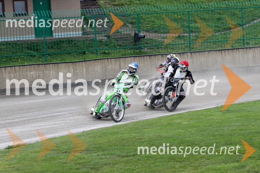 Maks Gregorič (AMTK Ljubljana), Nejc Malešič (AMTK Ljubljana)Speedway Državno prvenstvo posameznikov Slovenije in Hrvaške - 1. dirka