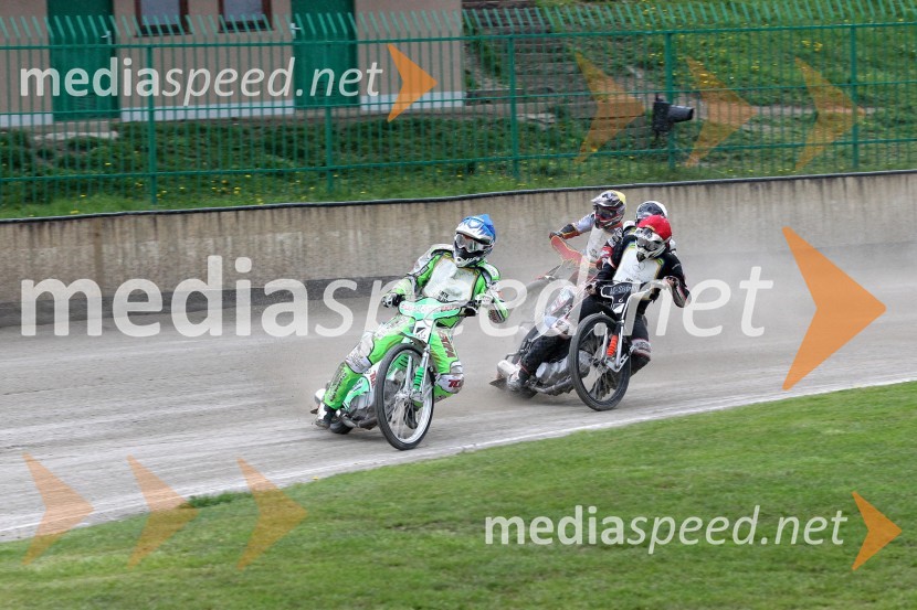 Maks Gregorič (AMTK Ljubljana), Nejc Malešič (AMTK Ljubljana)Speedway Državno prvenstvo posameznikov Slovenije in Hrvaške - 1. dirka