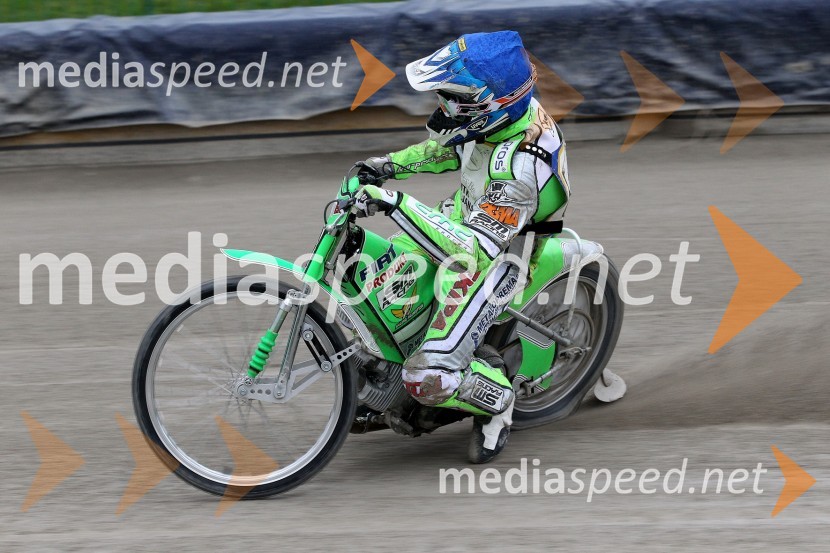 Maks Gregorič (AMTK Ljubljana)Speedway Državno prvenstvo posameznikov Slovenije in Hrvaške - 1. dirka