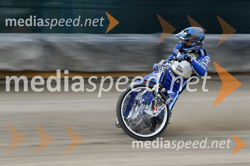 Matej Žagar (AMTK Ljubljana)Speedway Državno prvenstvo posameznikov Slovenije in Hrvaške - 1. dirka