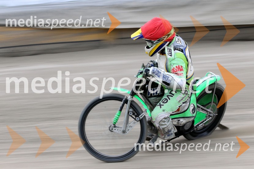 Maks Gregorič (AMTK Ljubljana)Speedway Državno prvenstvo posameznikov Slovenije in Hrvaške - 1. dirka