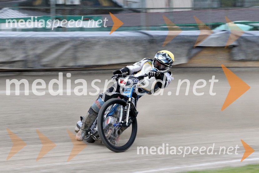 Denis Štojs (AMD Krško)Speedway Državno prvenstvo posameznikov Slovenije in Hrvaške - 1. dirka
