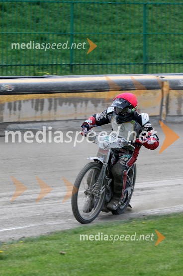 Samo Kukovica (AMD Krško)Speedway Državno prvenstvo posameznikov Slovenije in Hrvaške - 1. dirka