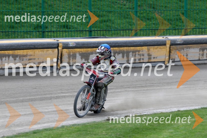 Denis Štojs (AMD Krško)Speedway Državno prvenstvo posameznikov Slovenije in Hrvaške - 1. dirka