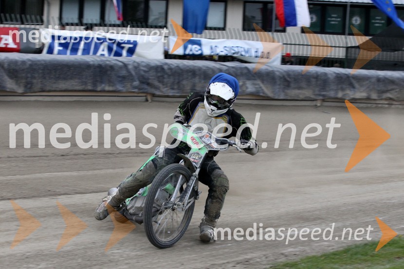 Žiga Radkovič (AMD Krško)Speedway Državno prvenstvo posameznikov Slovenije in Hrvaške - 1. dirka