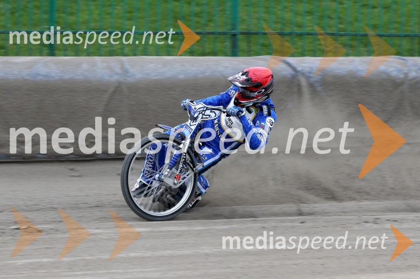 Matej Žagar (AMTK Ljubljana)Speedway Državno prvenstvo posameznikov Slovenije in Hrvaške - 1. dirka