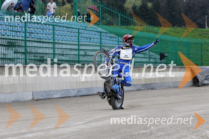 Matej Žagar (AMTK Ljubljana)Speedway Državno prvenstvo posameznikov Slovenije in Hrvaške - 1. dirka