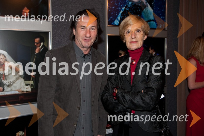 Eduard Miler, umetniški vodja SNG Drama in Mojca Kreft, dramaturginjaRdeča, premiera v SNG Drama Ljubljana