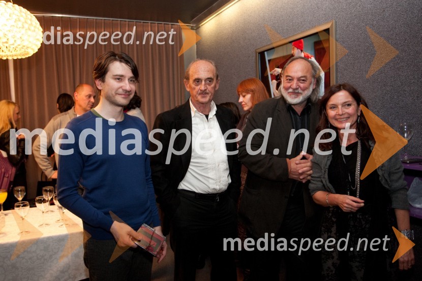 Saša Tabakovič, igralec, Svetozar Polič, okoljevarstvenik, znanstvenik, 	Karpo Godina, režiser, Darja Hlavka Godina, glasbena oblikovalka uprizoritve RdečaRdeča, premiera v SNG Drama Ljubljana