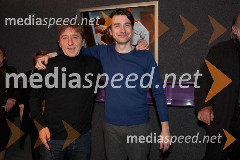 Gregor Bakovič, igralec in 	Saša Tabakovič, igralecRdeča, premiera v SNG Drama Ljubljana