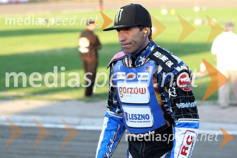 Greg Hancock (ZDA)Speedway Grand Prix 2012, VN Evrope - dirka