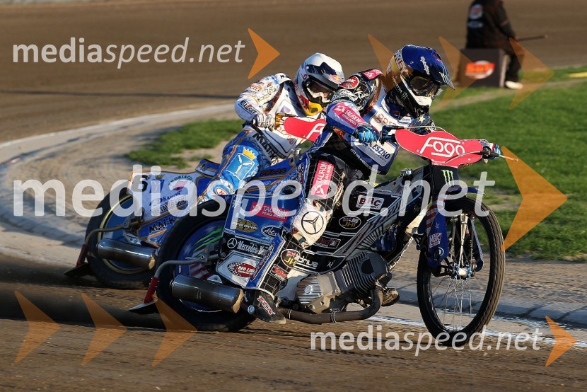 Emil Sayfutdinov (Rusija), Greg Hancock (ZDA)Speedway Grand Prix 2012, VN Evrope - dirka