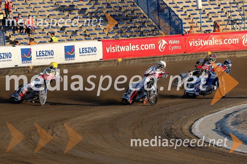 Tomasz Gollob (Poljska), Jaroslaw Hampel (Poljska), Hans Andersen (Danska), Nicki Pedersen (Danska)Speedway Grand Prix 2012, VN Evrope - dirka