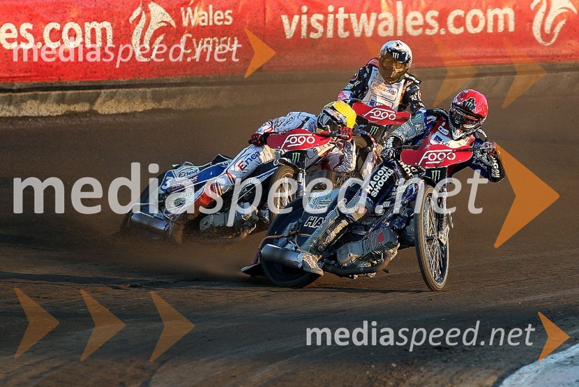 Jaroslav Hampel (Poljska), Chris Holder (Avstralija), Greg Hancock (ZDA)Speedway Grand Prix 2012, VN Evrope - dirka