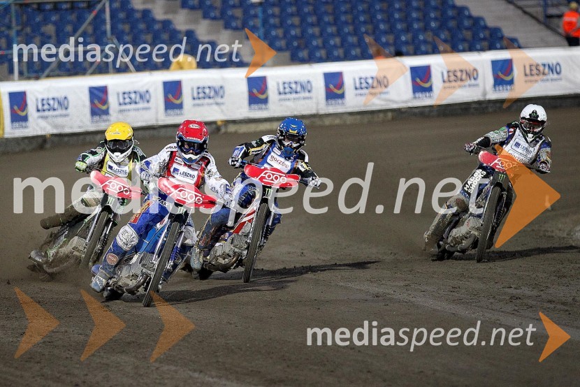 Peter Ljung (Švedska), Nicki Pedersen (Danska), Chris Harris (Velika Britanija), Chris Holder (Avstralija)Speedway Grand Prix 2012, VN Evrope - dirka