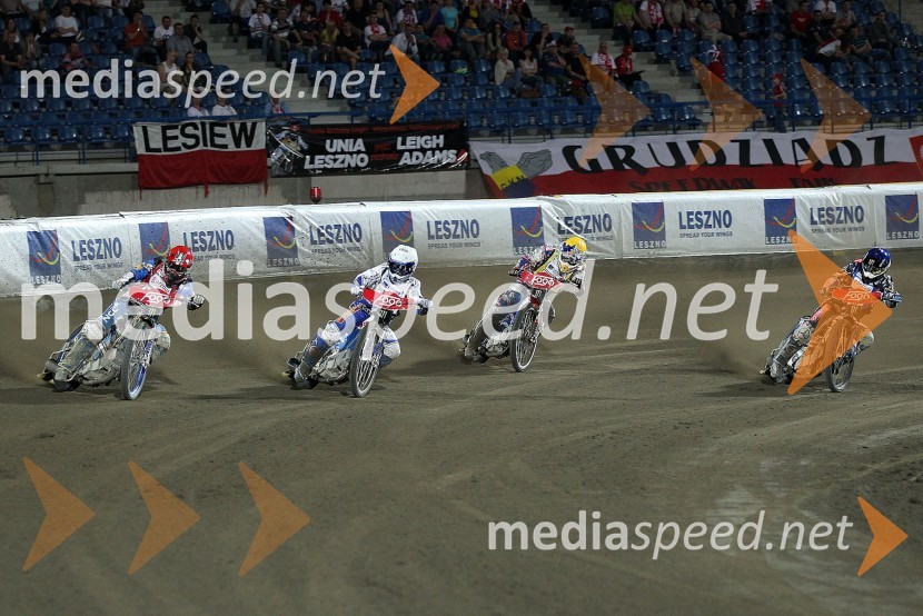 Fredrik Lindgren (Švedska), Nicki Pedersen (Danska), Jason Crump (Avstralija), Greg Hancock (ZDA)Speedway Grand Prix 2012, VN Evrope - dirka