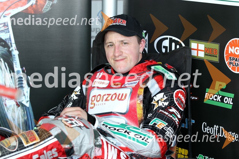 Chris Harris (Velika Britanija)Speedway Grand Prix 2012, VN Evrope - žreb in trening