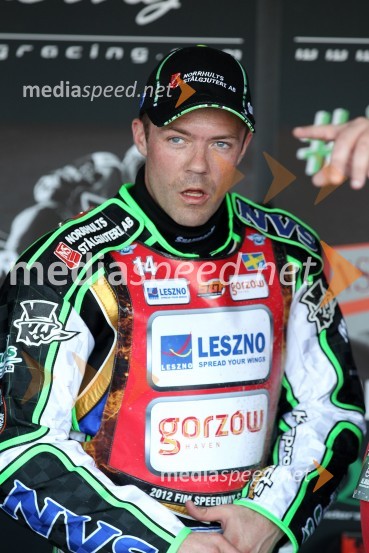 Peter Ljung (Švedska)Speedway Grand Prix 2012, VN Evrope - žreb in trening