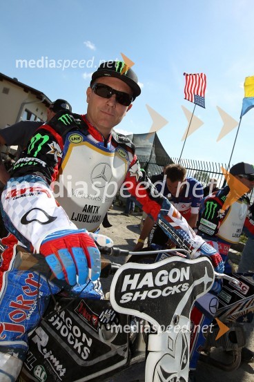 Billy Hamill (ZDA)Speedway World Cup 2012, kvalifikacije, 2. dirka