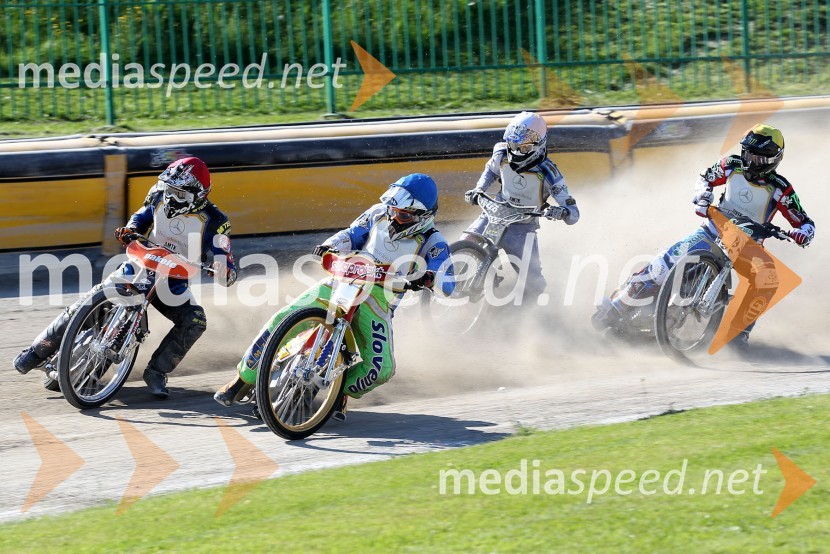 Mattia Carpanese (ITA), Matic Ivačič (AMD Krško), Stanislav Melnychuk (UKR), Ricky Wells (ZDA)Speedway World Cup 2012, kvalifikacije, 2. dirka