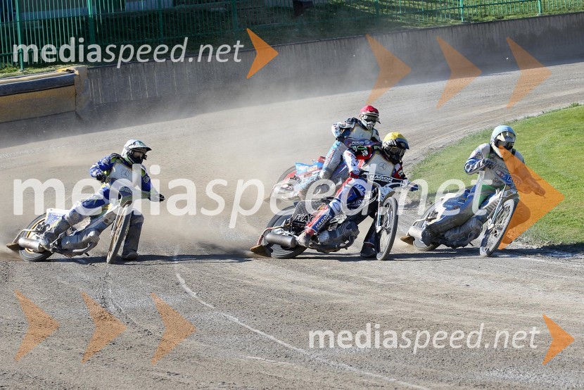 Andriy Karpov (UKR), Billy Hamill (ZDA), Cristian Carrica (ITA), Matic Voldrih (AMTK Ljubljana)Speedway World Cup 2012, kvalifikacije, 2. dirka