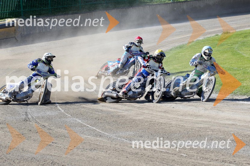 Andriy Karpov (UKR), Billy Hamill (ZDA), Cristian Carrica (ITA), Matic Voldrih (AMTK Ljubljana)Speedway World Cup 2012, kvalifikacije, 2. dirka
