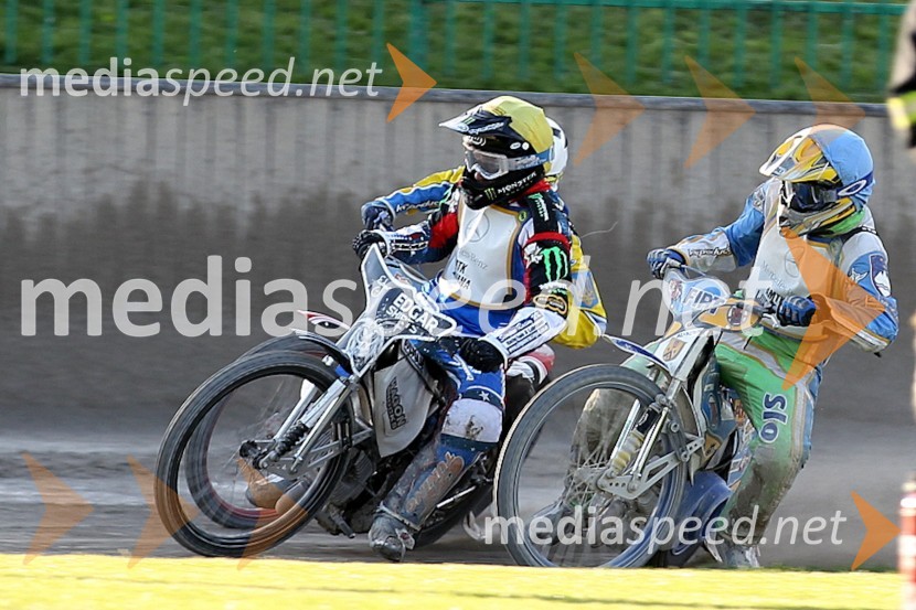 	Ryan Fisher (ZDA), Matic Voldrih (AMTK Ljubljana)Speedway World Cup 2012, kvalifikacije, 2. dirka