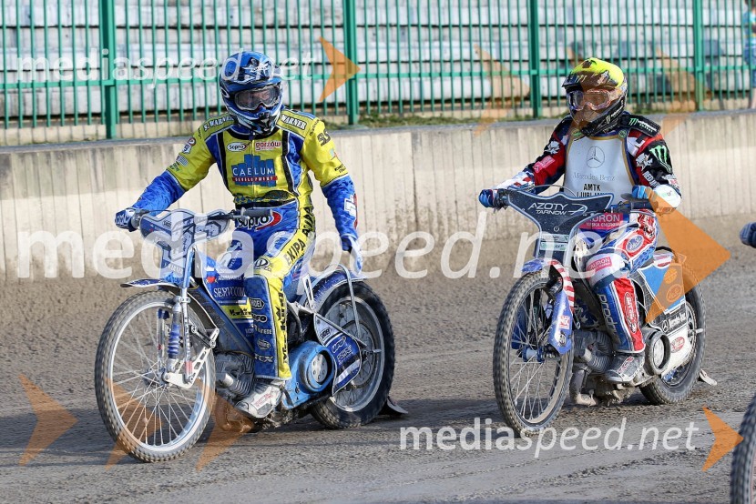 Matej Žagar (AMTK Ljubljana), Greg Hancock (ZDA)Speedway World Cup 2012, kvalifikacije, 2. dirka