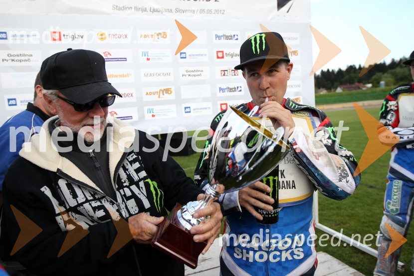 Gordon Hamill in Billy Hamill (ZDA)Speedway World Cup 2012, kvalifikacije, 2. dirka