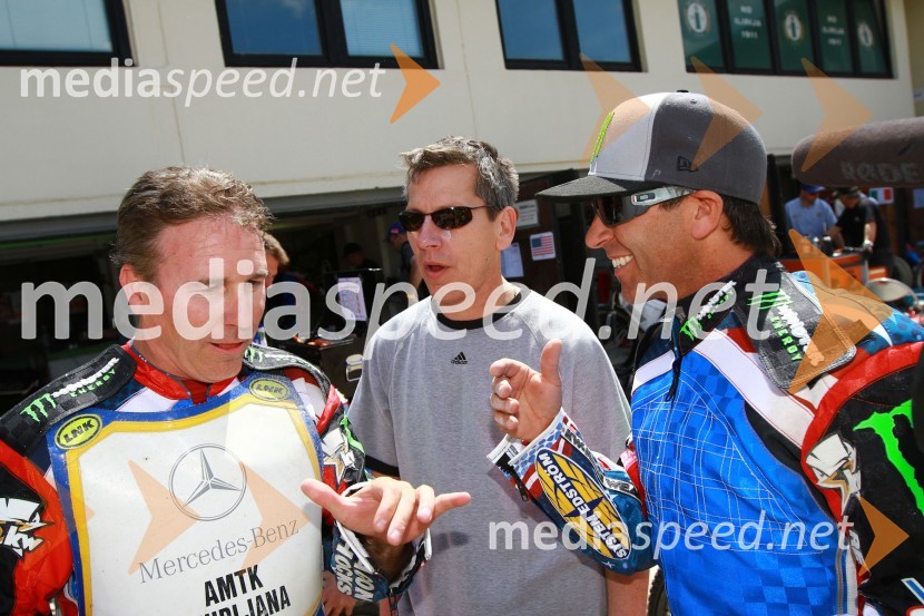 Billy Hamill (ZDA), Sam Ermolenko (ZDA), Greg Hancock (ZDA)Speedway World Cup 2012, kvalifikacije, 2. dirka