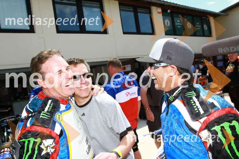 Billy Hamill (ZDA), Sam Ermolenko (ZDA), Greg Hancock (ZDA)Speedway World Cup 2012, kvalifikacije, 2. dirka