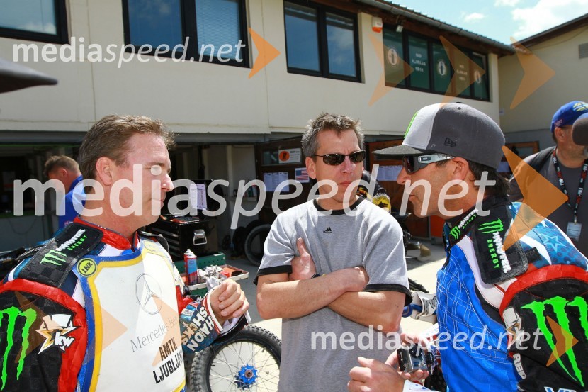 Billy Hamill (ZDA), Sam Ermolenko (ZDA), Greg Hancock (ZDA)Speedway World Cup 2012, kvalifikacije, 2. dirka