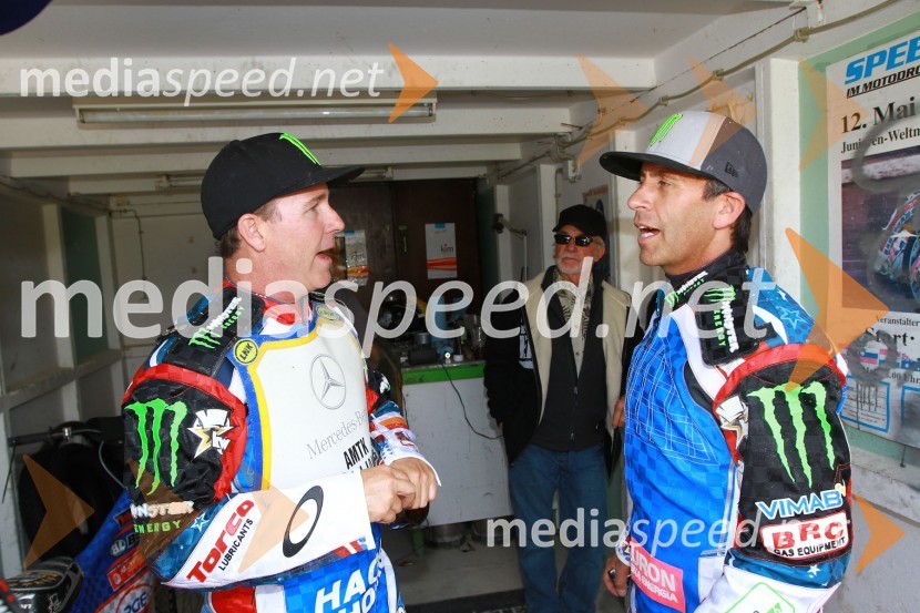 Billy Hamill (ZDA), Greg Hancock (ZDA)Speedway World Cup 2012, kvalifikacije, 2. dirka