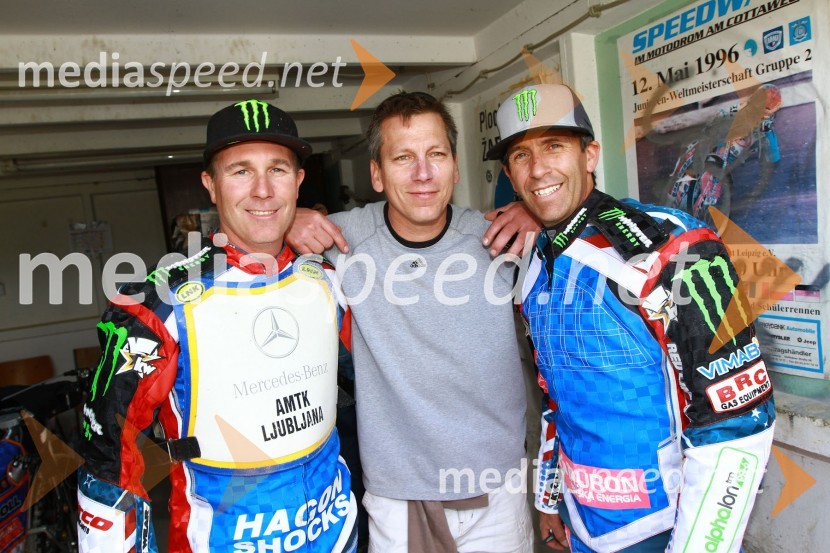 Billy Hamill (ZDA), Sam Ermolenko (ZDA), Greg Hancock (ZDA)Speedway World Cup 2012, kvalifikacije, 2. dirka