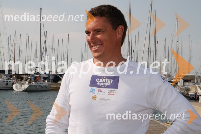 Vasilij Žbogar, jadralecVasilij Žbogar, sprejem