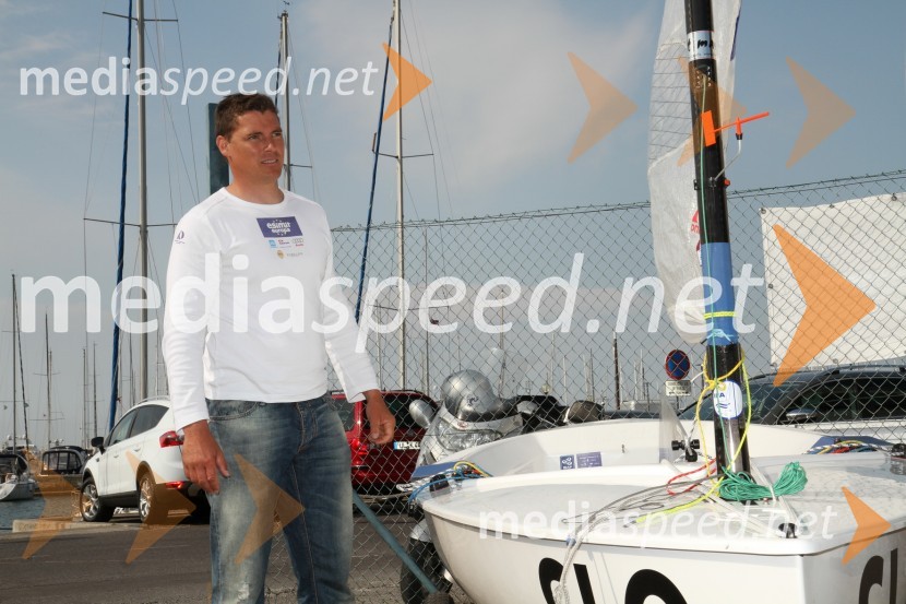 Vasilij Žbogar, jadralecVasilij Žbogar, sprejem