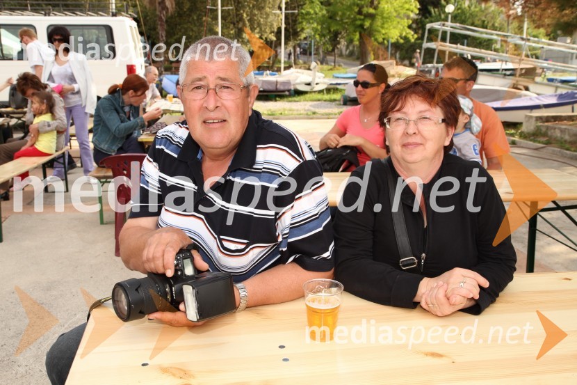 Miha Crnčič, fotograf z ženo Marinelo CrnčičVasilij Žbogar, sprejem