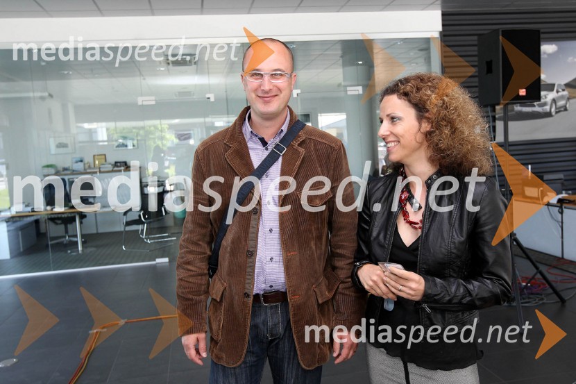 ... in Simona Podlipny, marketing Porsche Slovenija d.o.oNovinarski klub z OKS in Porsche Slovenija