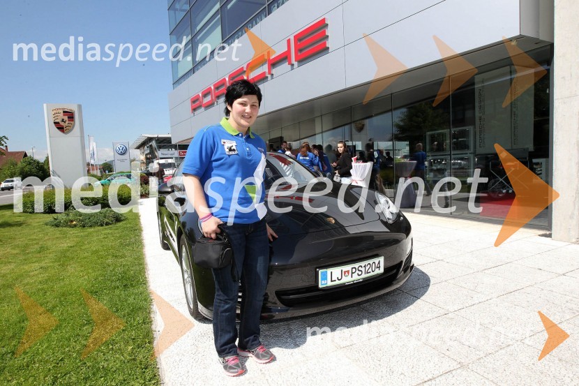 Lucija Polavder, judoistkaNovinarski klub z OKS in Porsche Slovenija