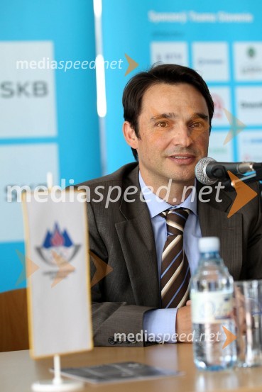 Danilo Ferjančič, generalni direktor Porsche Slovenija d.o.o.Novinarski klub z OKS in Porsche Slovenija