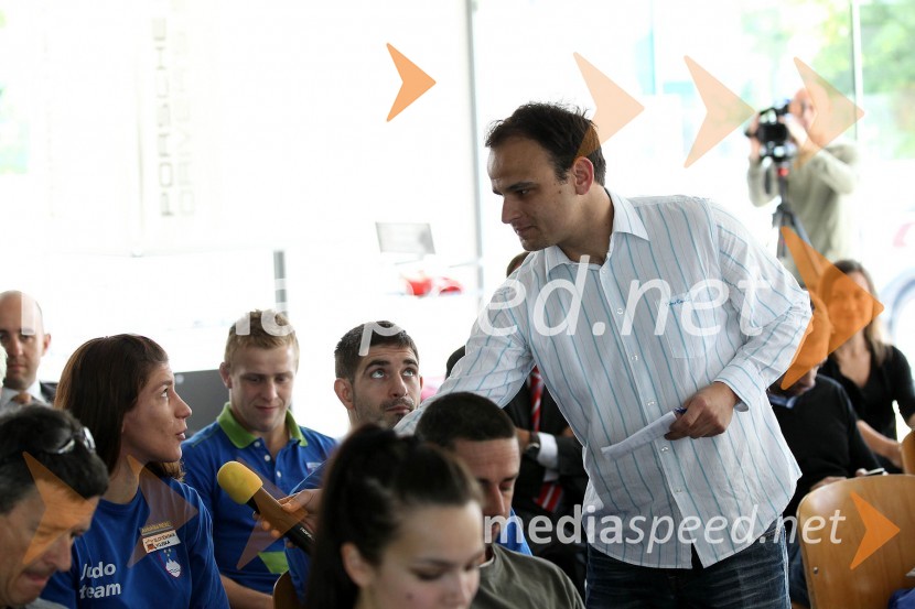 Raša Sraka Vuković, slovenska judoistka, Marko PangercNovinarski klub z OKS in Porsche Slovenija