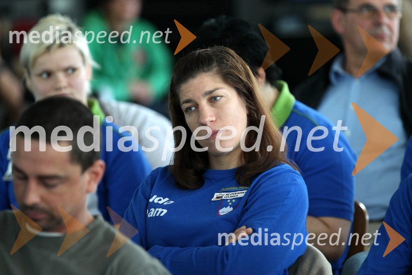 Raša Sraka Vuković, slovenska judoistkaNovinarski klub z OKS in Porsche Slovenija